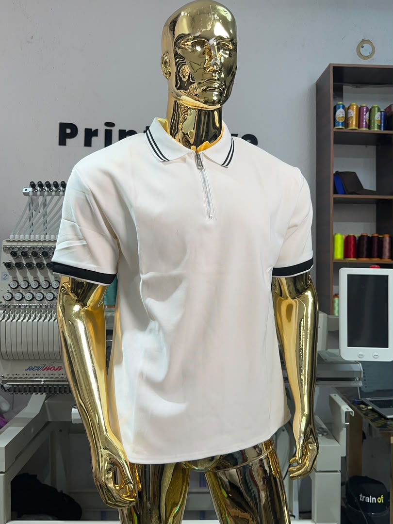 Modena Quarter Zip Polo Shirt