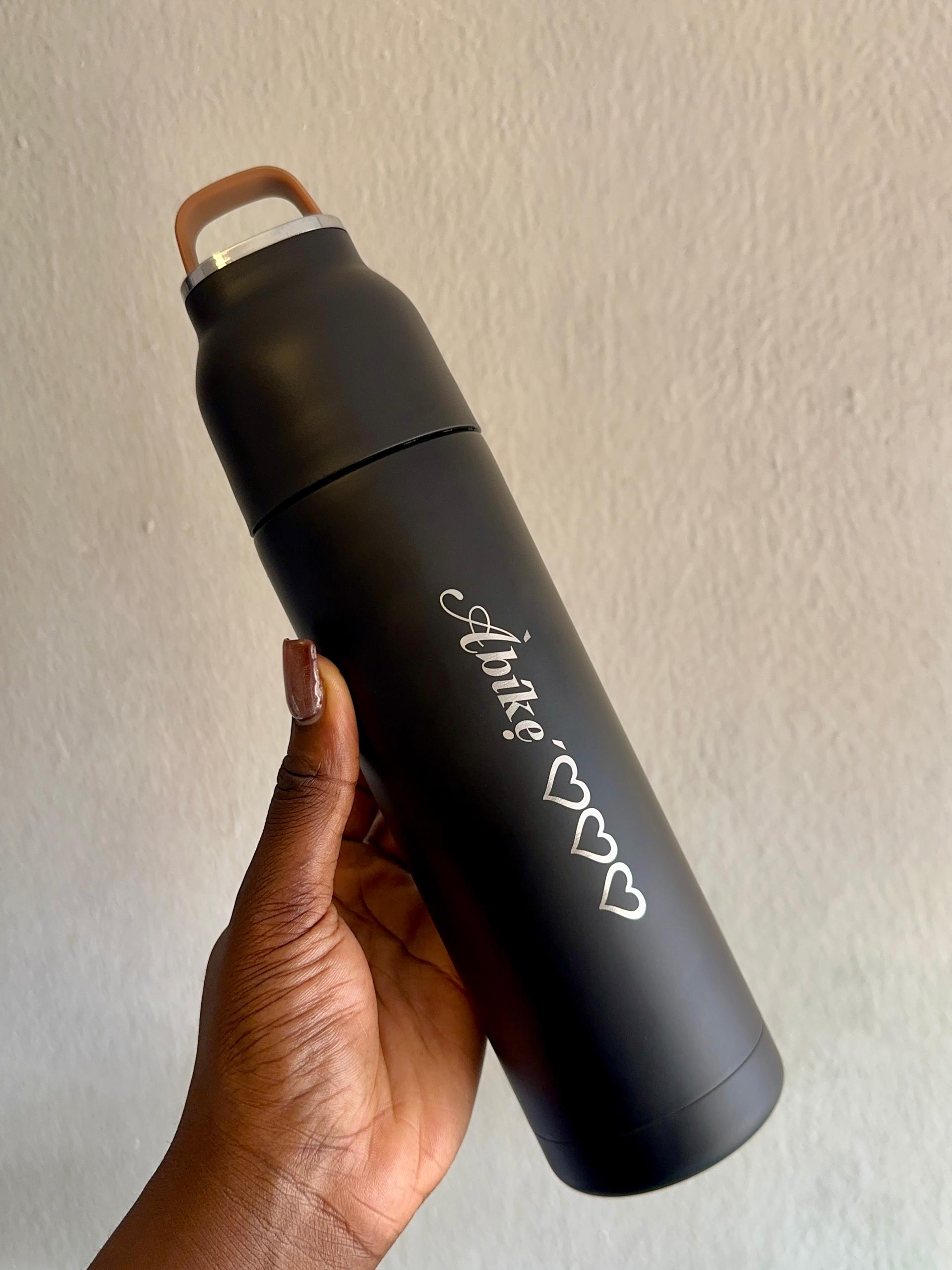 Sleek Thermal Flask with Loop Handle